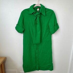 Vintage 70s Eric and Alex New York Union Made Dress Women's Size 10 Button Front